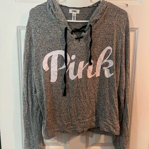 PINK Victoria's Secret Gray Hoodie